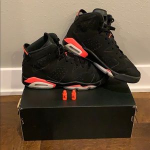 *SOLD ON EBAY* Air Jordan 6 infrared VI 7y